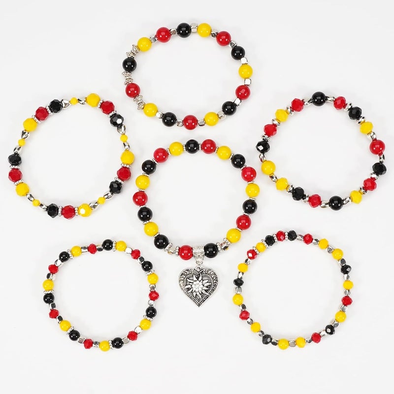 Lonext Halloween Bracelets Stackable Heishi Beaded Stretch Bracelets - Image 3